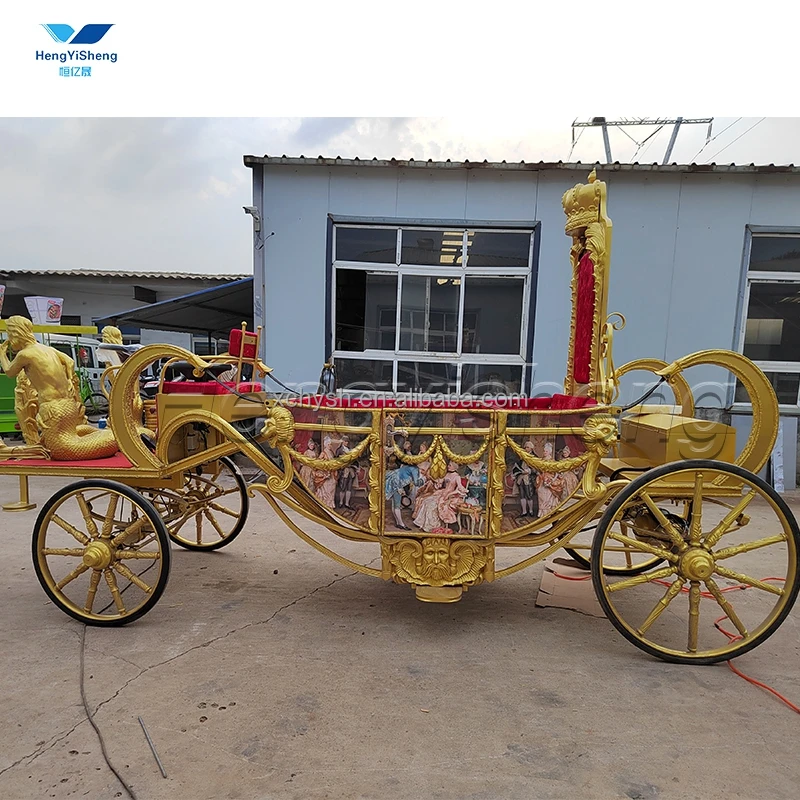 Popular Victoria Carriage Royal Wedding Cart Horse Carriage For Sale/exquisite Wedding Royal