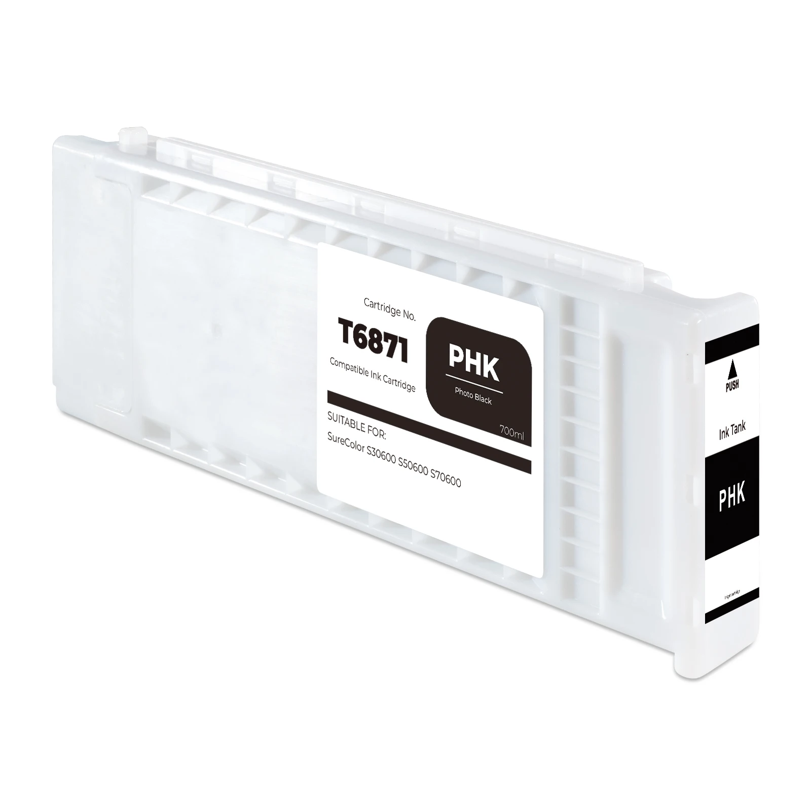 T6871-T6874 Compatible Ink Cartridge for Epson SureColor S30600 S50600 SC-S30600 SC-50600 Printer Ink Cartridge with Ink Chip