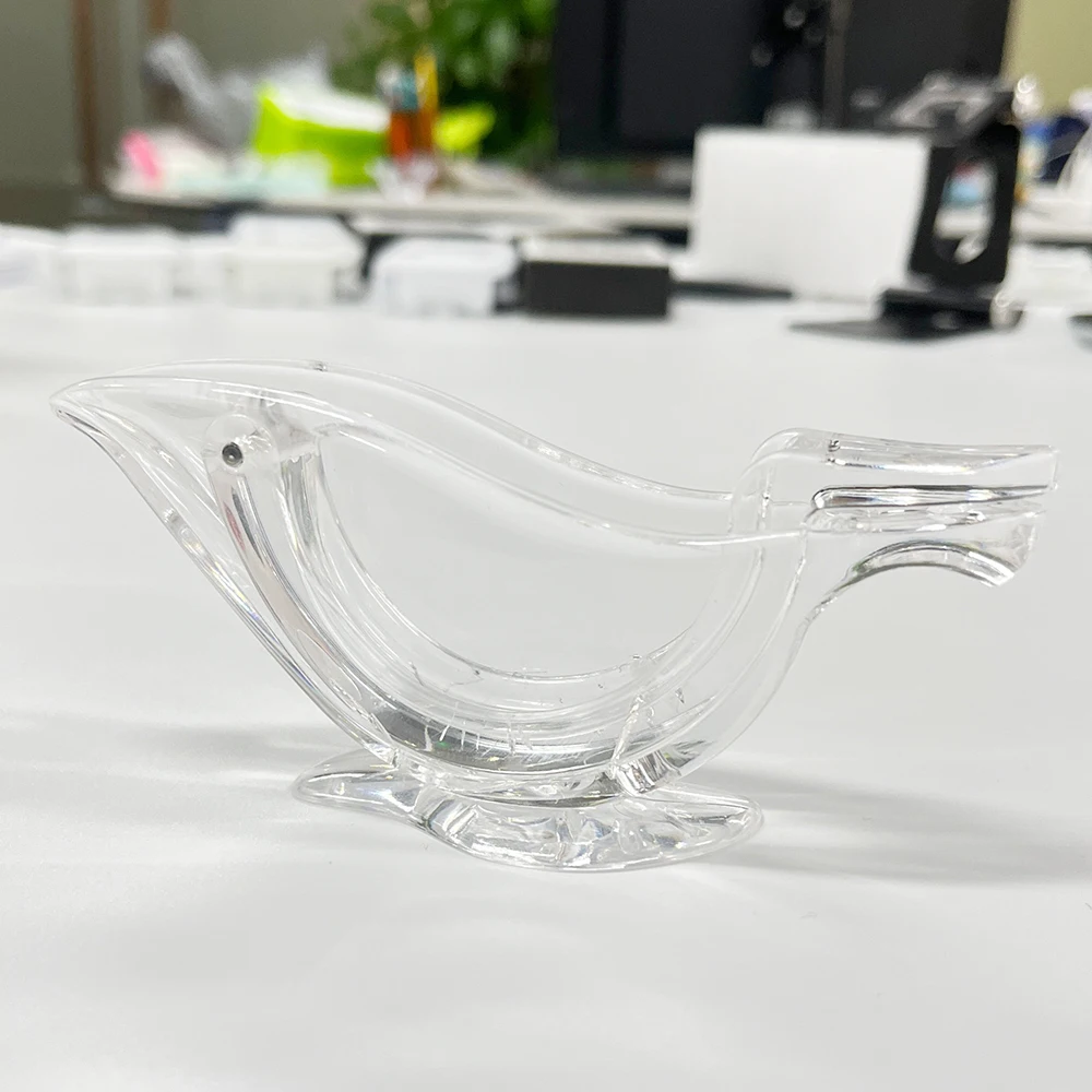 Manual Juice Squeezer Acrylic Lemon Clip Hand Pressure Juicer