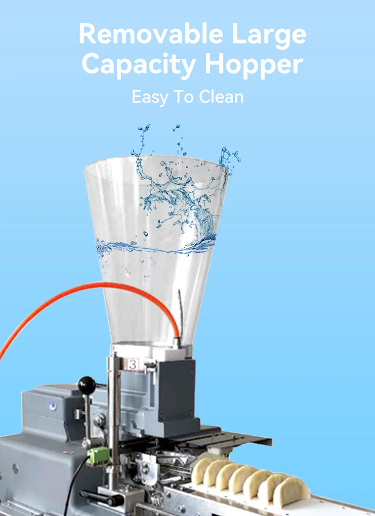 Grain product Tabletop mini home semi automatic small size table top japanese fried dumpling forming gyoza making machines maker