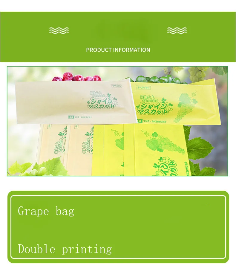 Fruit Growing Gravure Printed Carbon Coated Recyclable Brown Kraft Paper Bags Square Bottom Custom Logo Custom Color Patch