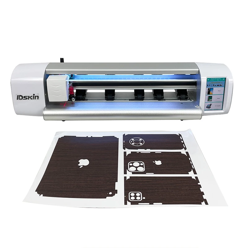 DAQIN Unlimited Cell Phone Skin Making Machine With 3D Design Software for Stickers & Skins Making Business