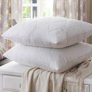 Cheap Wholesale  Decorative Natural Goose Down Feather Machine Washable Throw Pillows Sleeping Duck Down Pillow