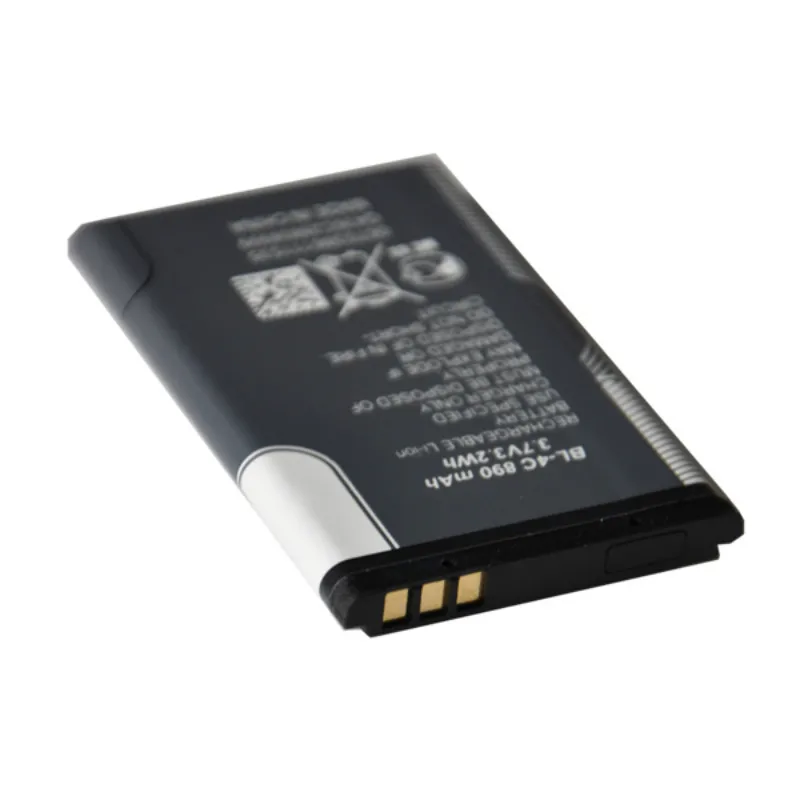 Original 3.85V Li-ion Cell Phone Battery BL-4C Compatible Nokia 6100 6300 6125 6136S 6170 6260 6301 7705 7200 7270 8208 Stock