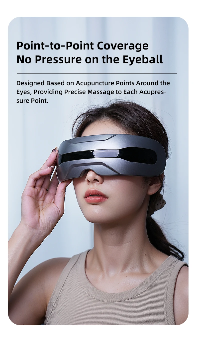 product multi function silicone electric rechargeable smart 3d eye massager with visual display window for stress relief-1