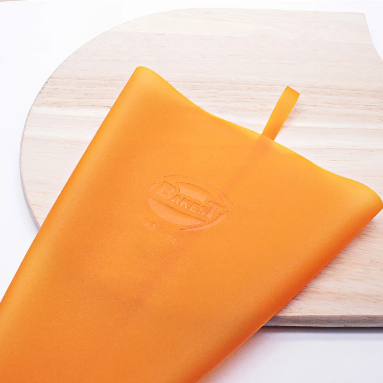 Bakest Custom LOGO Reusable Icing Piping Bags Baking Cooking Cake Silicone Pastry Bags