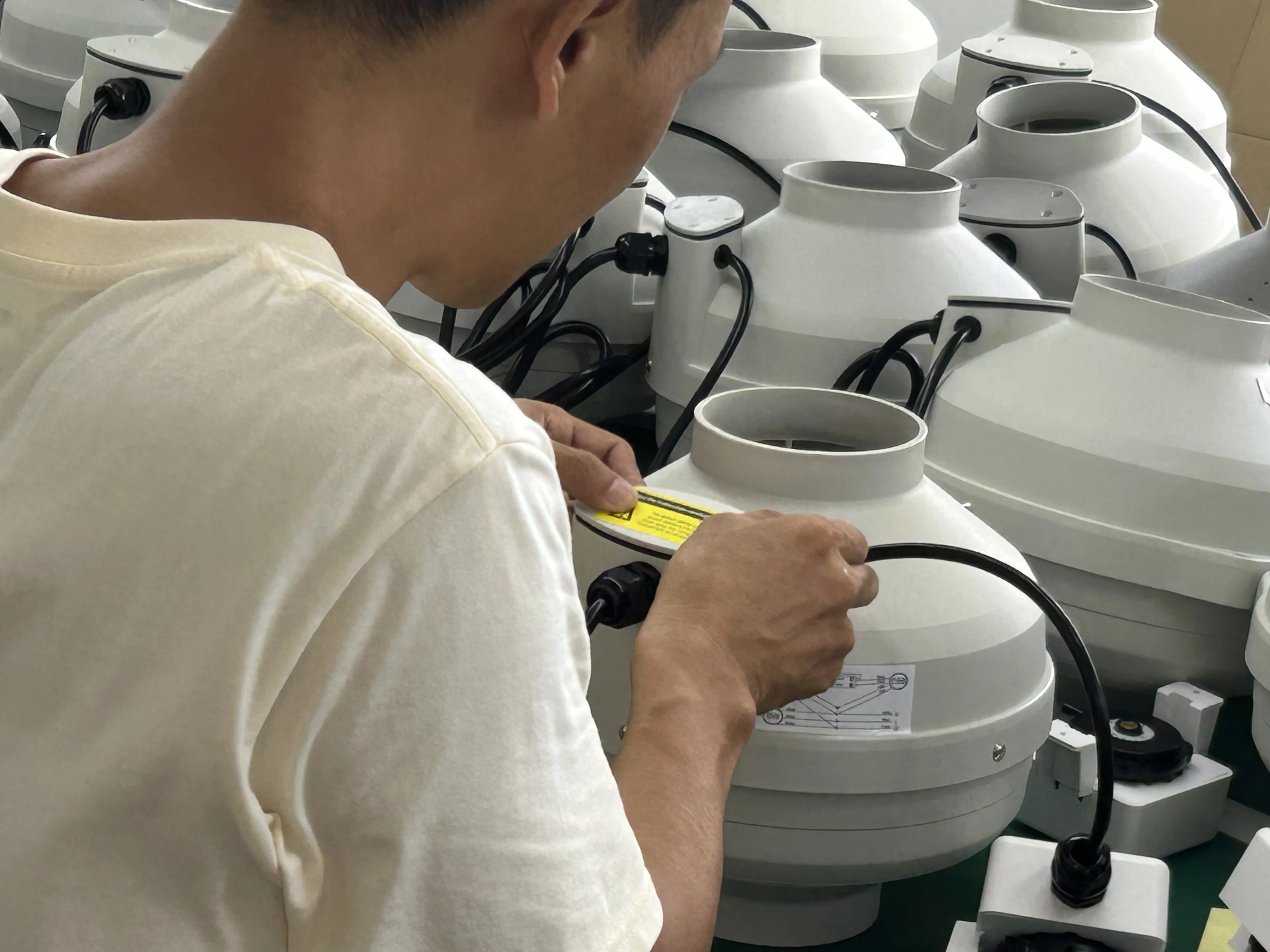 Line Duct Fan, DCFAIR, 4", 220-240V - detail 48