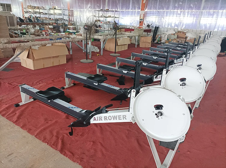 Seated Row Machine Dynamic Rowing Machine Indoor Air Rower Wind Resistance Rowing Machine