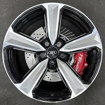 Wheels Rim Forged Wheels Rim for Car Wholesale 18 19 20 21 22  Inch Custom Alloy Sale Black Silver Edge Customized Surface PCD