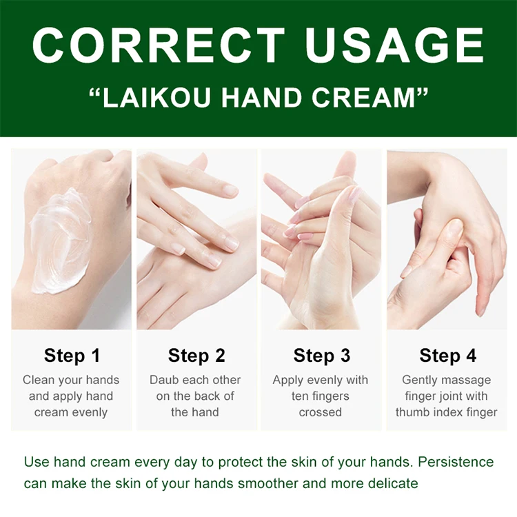 Оптовая продажа 30 г крем для рук сухой кожи увлажняющий Натуральный Лосьон из