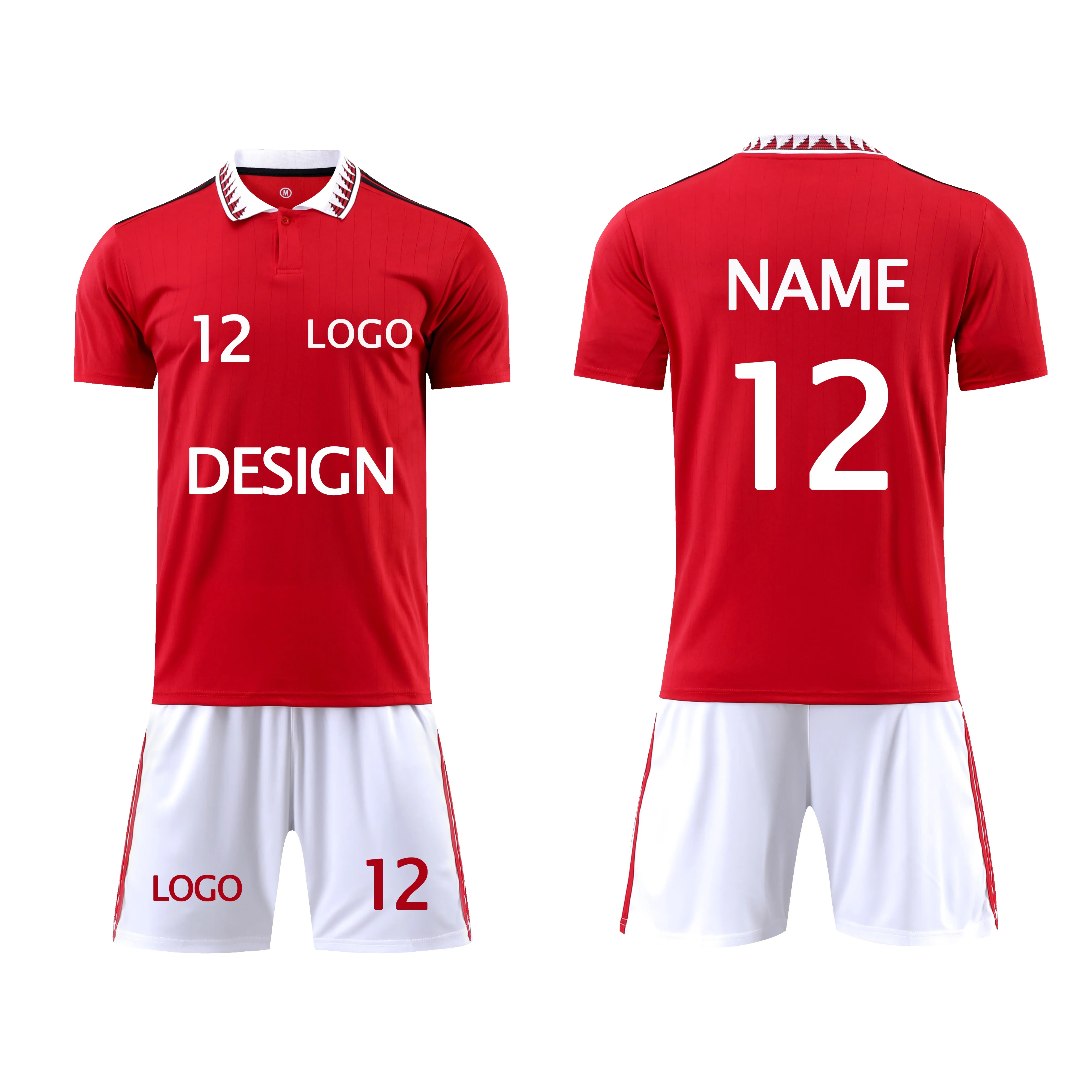 Luson New Football Jerseys Sublimation Printing Soccer Jerseys Soccer Uniform Soccer Jersey For