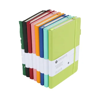 Wholesale  A5 PU Leather Sublimation Fabric Hardcover Planner Agenda Notebook Custom Logo School Gift Use