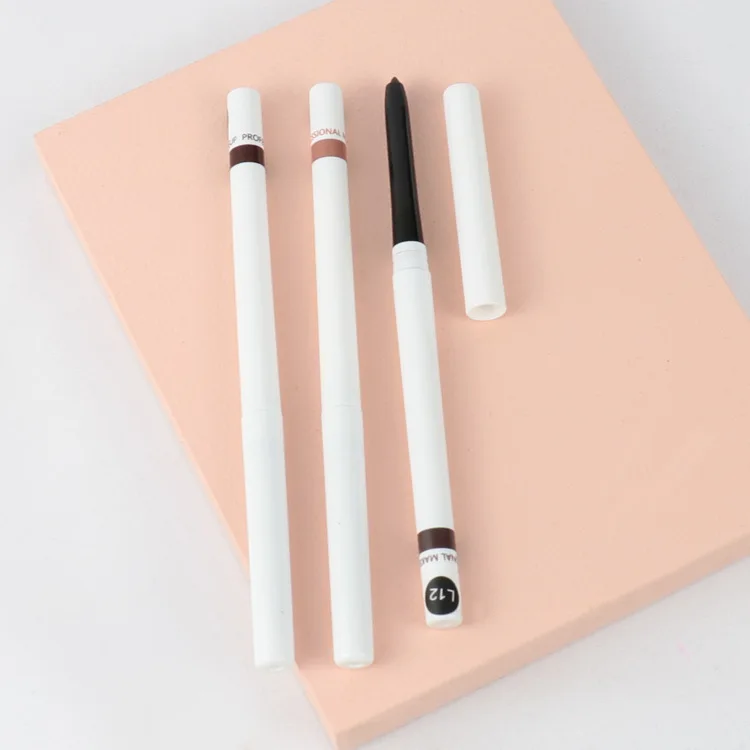 Muting Makeup Princess Private Label 15 Colors Lip Liner Vegan Nude Retractable Clear Waterproof Lip Liner