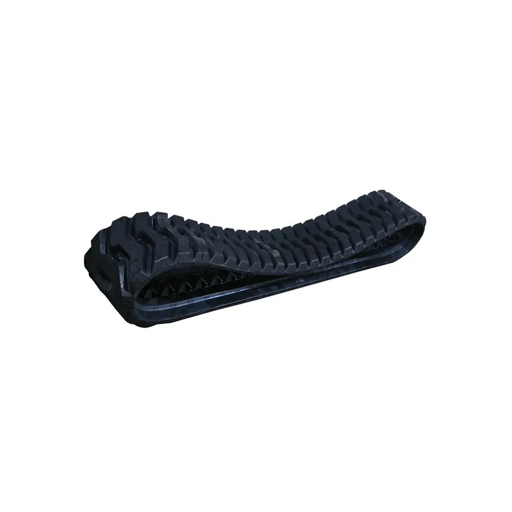 Small Vehicle Rubber Track System All Terrain Rubber Track Wheel Chair Caterpillar 312 Rubber Track Shoes 500mm