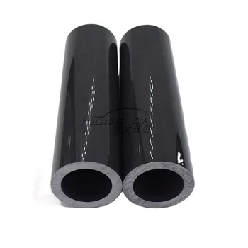 wholesale customizable high quality black ABS plastic pipe PVC plastic pipe Extruded ABS Tube