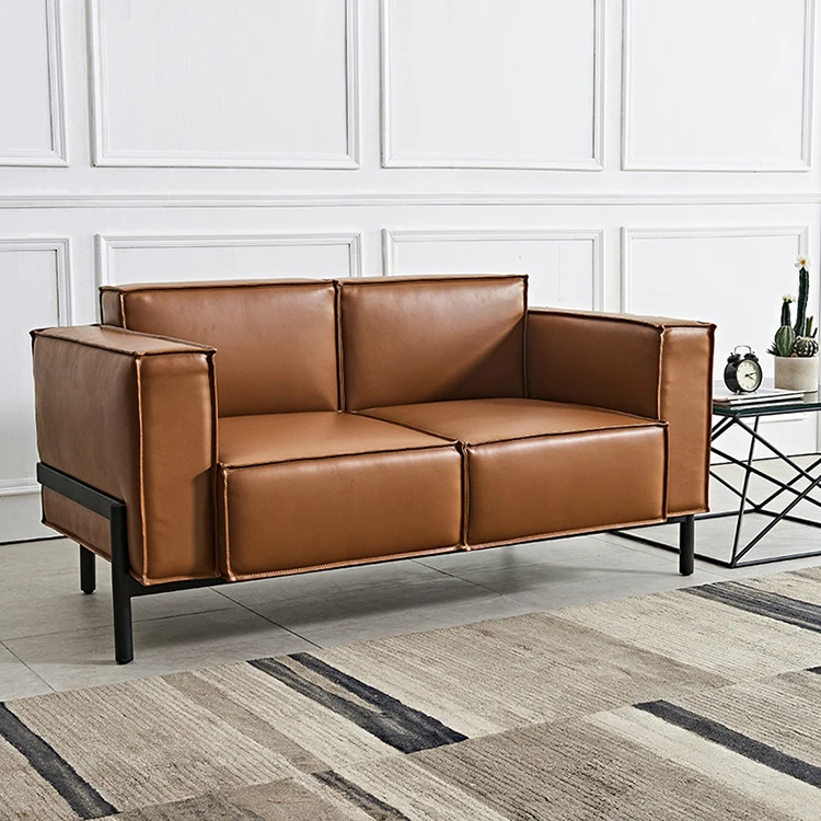 MIGE European Style Modern Modular Cheap Leather Office Sofa Set Designs Office Sofa