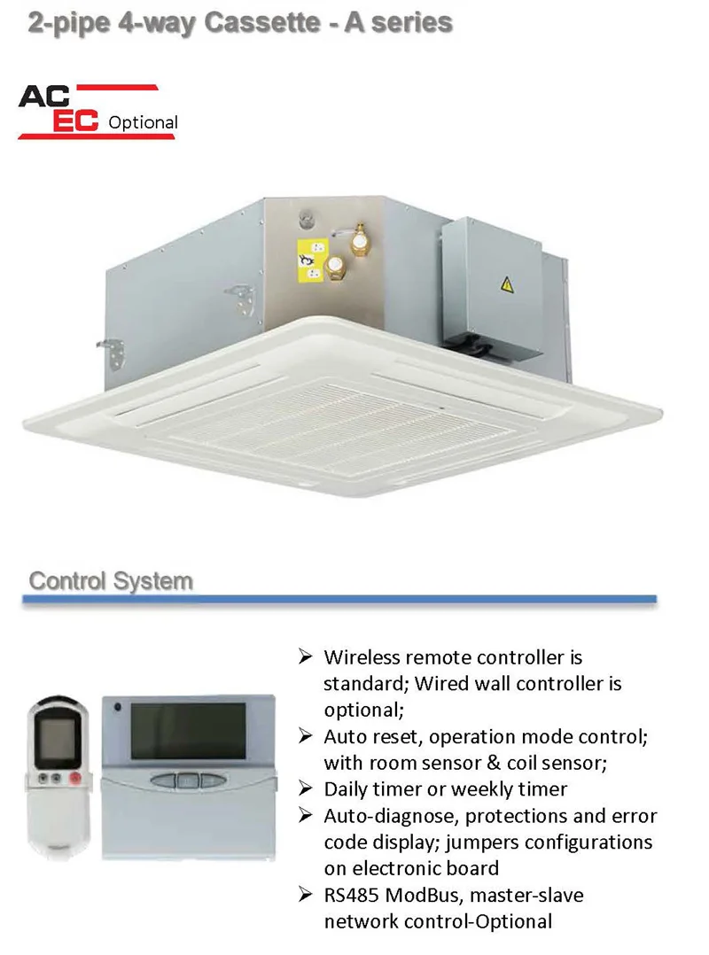 Fan Coil Unit, Ceiling, FCU, Inverter - detail 4