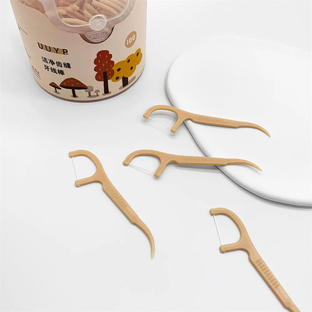 Hot Selling Disposable Tooth Shaped Water Clean Advanced Floss Sticks Eco Dental Floss Picker H66907a3128d3469aaa31d452d6e3e9542