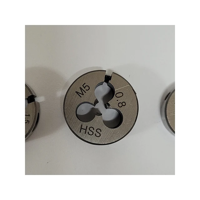 [DS TECH STC] HSS ROUND DIES Adjustable Alloy Steel High Speed Steel Thread Round Die for Thread Cutting KOTRA