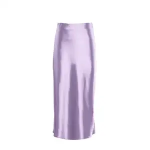 Midi Spring New Dress 2026 Elegant Ladies Office Skirts Women High Waisted Summer Long Skirt