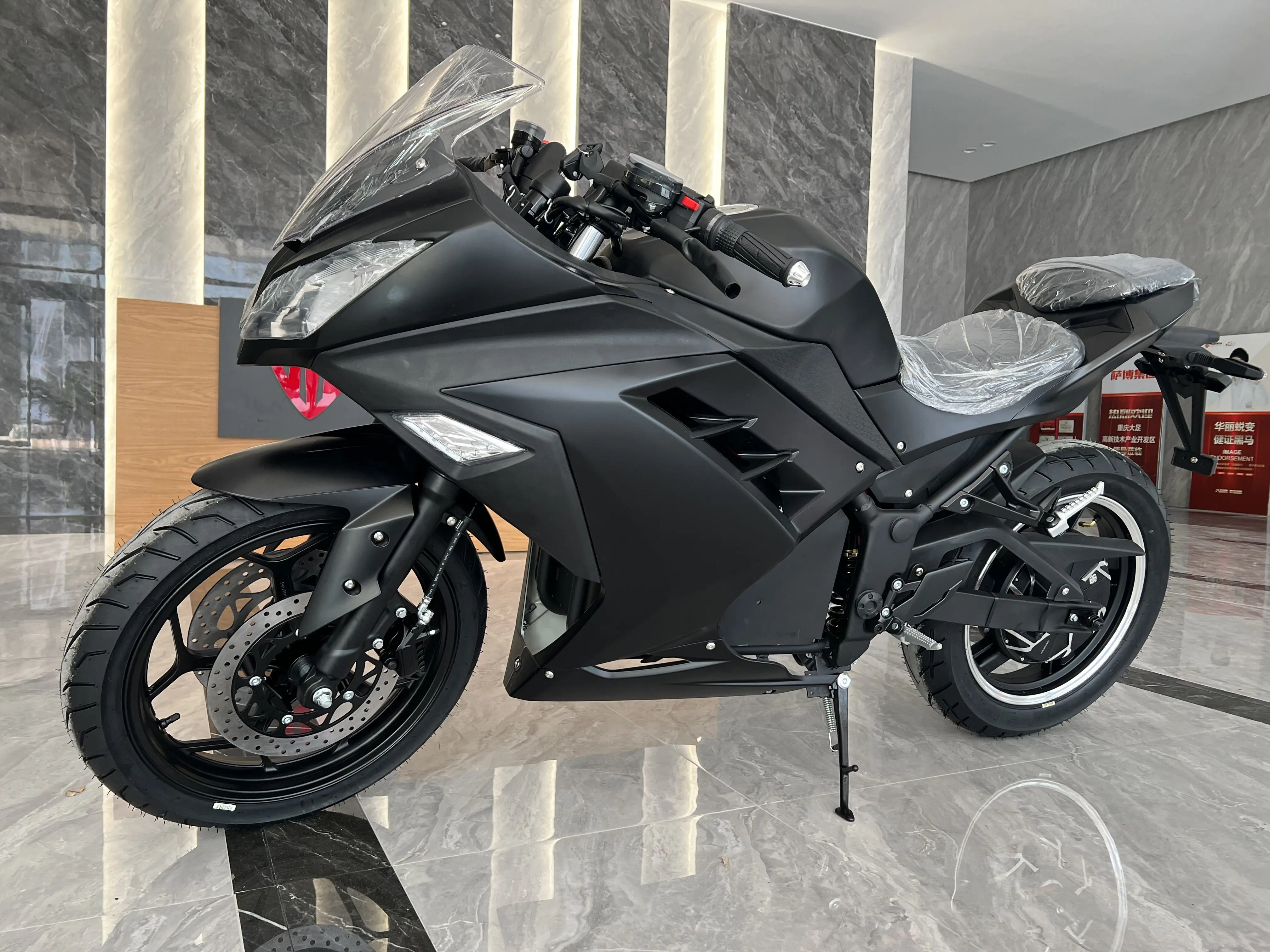 Newest RZ High-Speed Electric Motorcycle for Adults - 130km/h