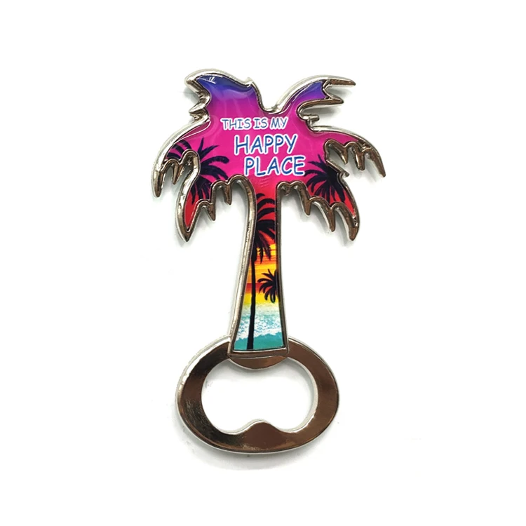 Custom Metal Animal Shape Bird Parrot Bottle Opener With Magnet
