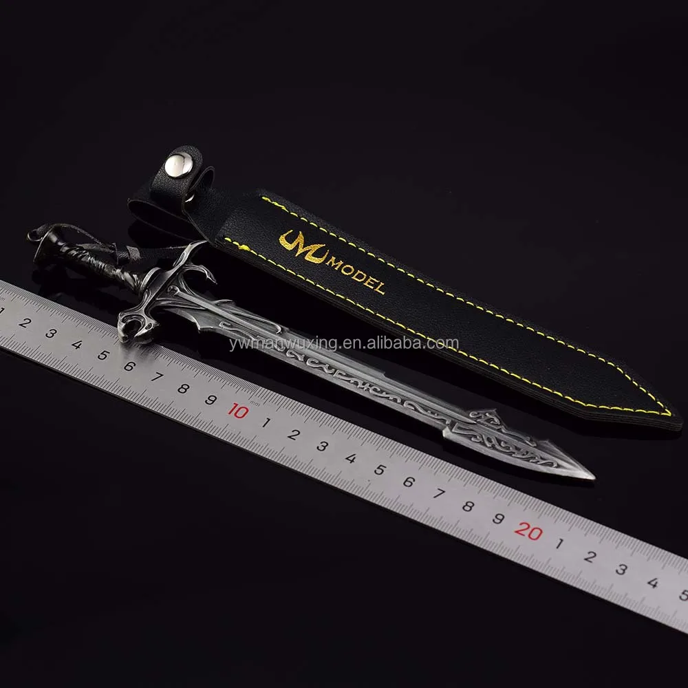 Ancient Nord Sword Eduj - 22cm Forged Steel Replica & Leather Sheath