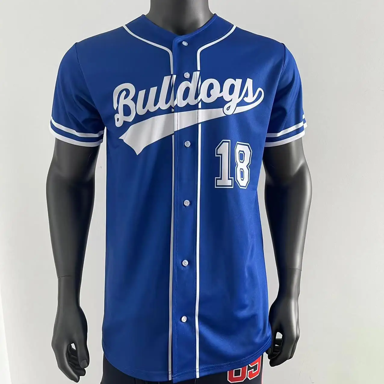 Wholesale Custom Sublimation Kids Baseball Jersey Breathable Plus Size REP  Beisbol Sueter De Beisbol Jersey
