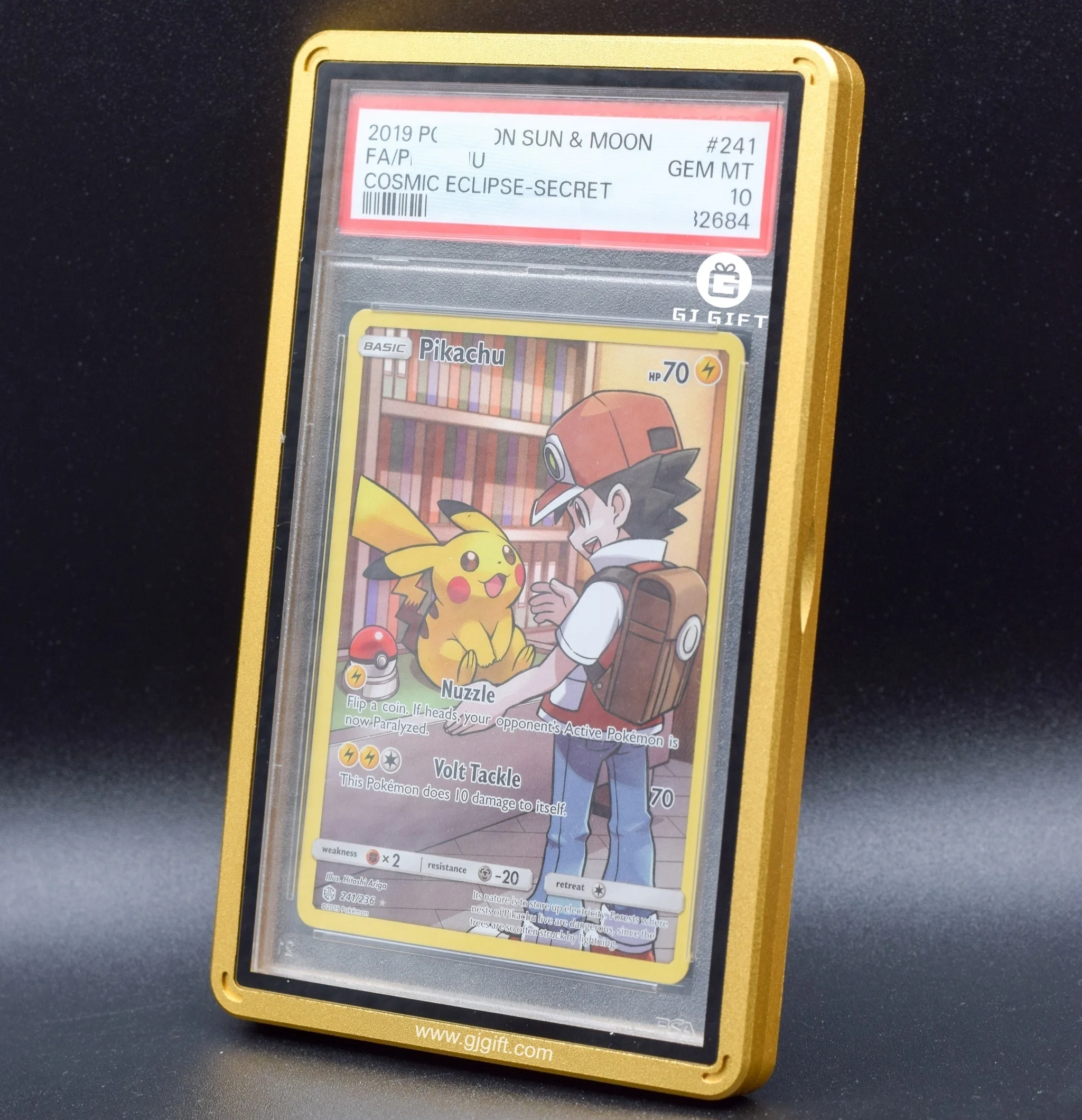 where do you get your pokemon cards graded Amazon.com: FramePro PSA Graded Card Display Frame, Wall Mount Baseball  Trading Card Display Case ONLY fit for PSA Slabs, Display for Basketball  Football Hockey Pokemon MTG Yugioh Cards 10 PSA : Sports main image 1