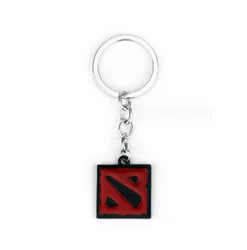 Dota 2 Metal Keychain - Butterfly Sword Gaming Keyring For Boyfriend Gifts