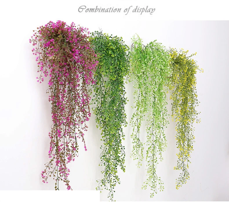 Artificial Hanging Plants Wall Hanging Plants With Baskets Fake