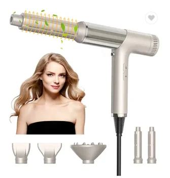FlexStyle Air Styling Drying Curling Set High-Speed 5-in-1 Hair Dryer with Auto Wrap Curl & Diffuser Nozzle AC Motor