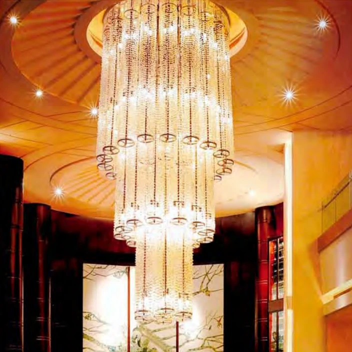 Modern Luxury Large American Design Chandelier For Hotel Lobby Villa ...