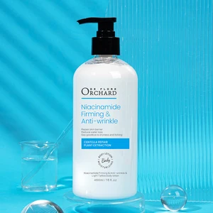 Private Label Niacinamide Firming Anti-Wrinkle Deep Hydration Repairing Damaged Stratum Corneum Light Tattoo Body Lotion