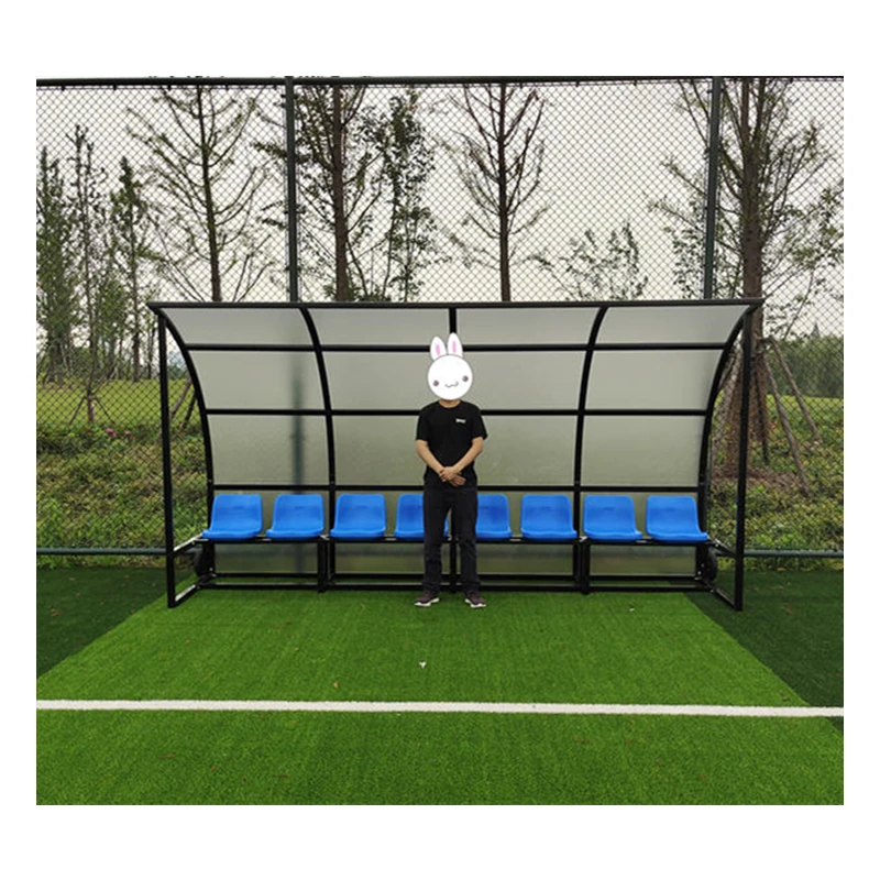 portable soccer bench