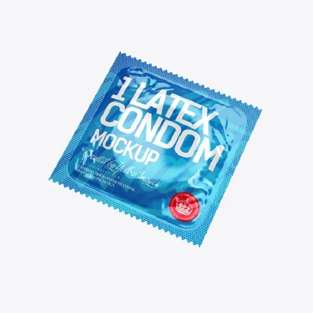 Customize Packaging Condom Sachet Wrapper Film Roll