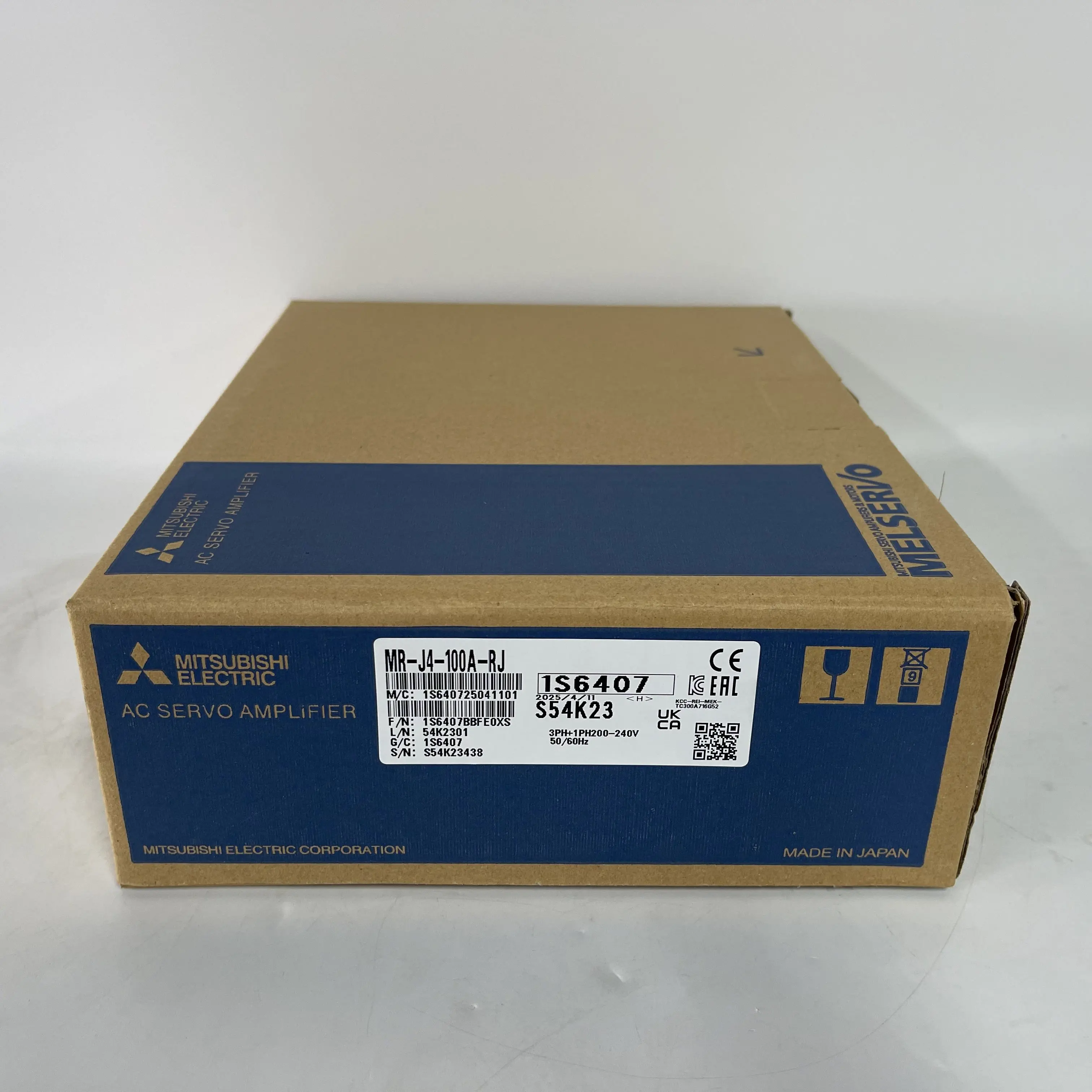 Mitsubishi AC Servo Amplifier MR-J4-100A-RJ
