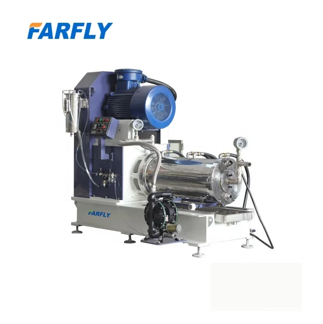 SHANGHAI FSP High Flux Horizontal Bead Mill Sand Mill in Paint Industry