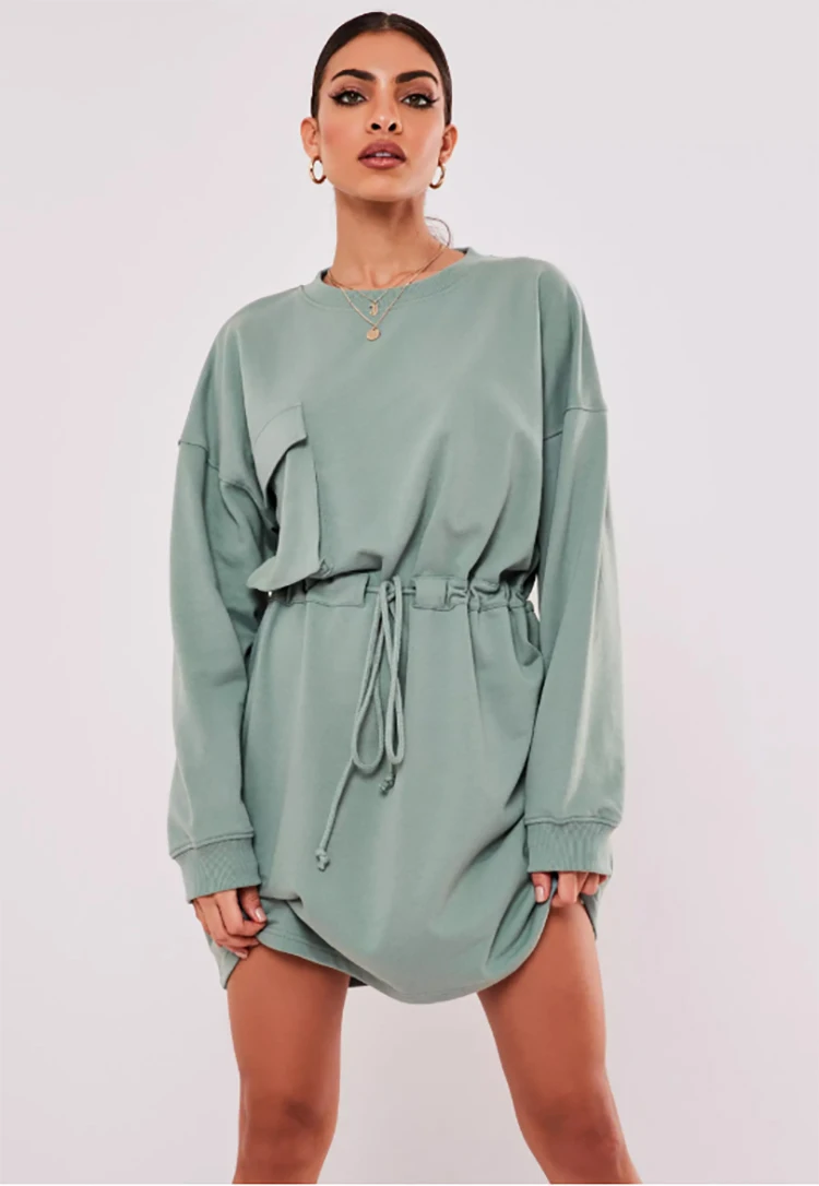 Corset Shirt Casual Dresses 