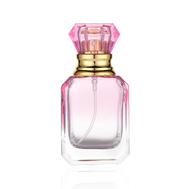 Perfume bottle 30ml colorful perfume bottles glass empty bottle beautiful with unique cap