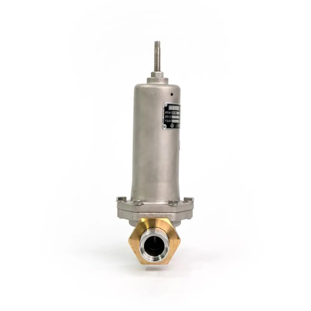 DYS-25  stainless  steel cryogenic boost regulating  pressure  control  valve