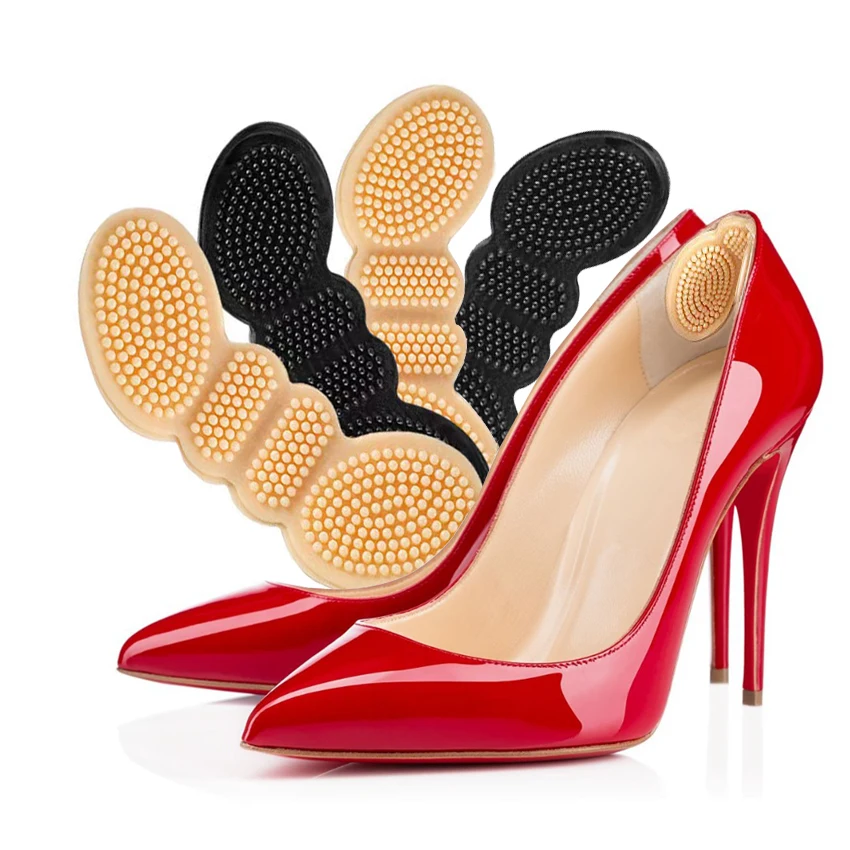 Heel Grips Slip On Heeled Shoes Silicone Heel Pads For High Heels