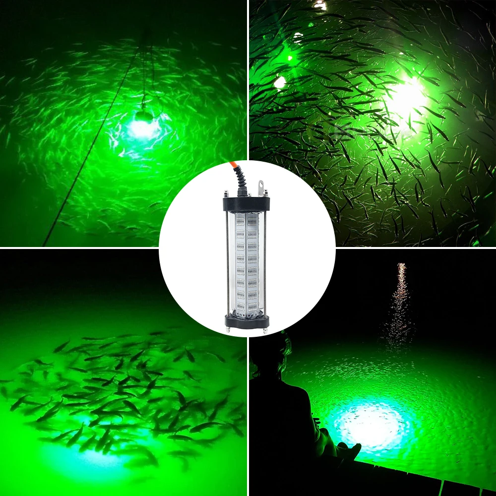 LED Deep Drop Underwater Fishing Light
