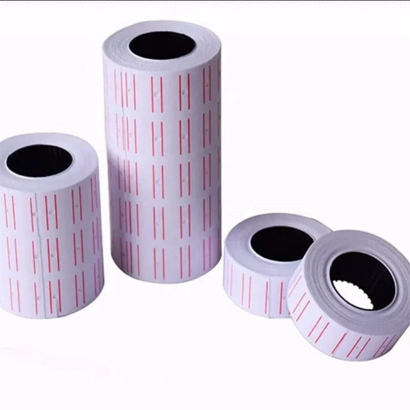 Single Row Price Gun Label Sticker Direct Thermal Paper Waterproof Barcode  Label Roll For Shop - Buy Waterproof Barcode Label Roll,Direct Thermal ...