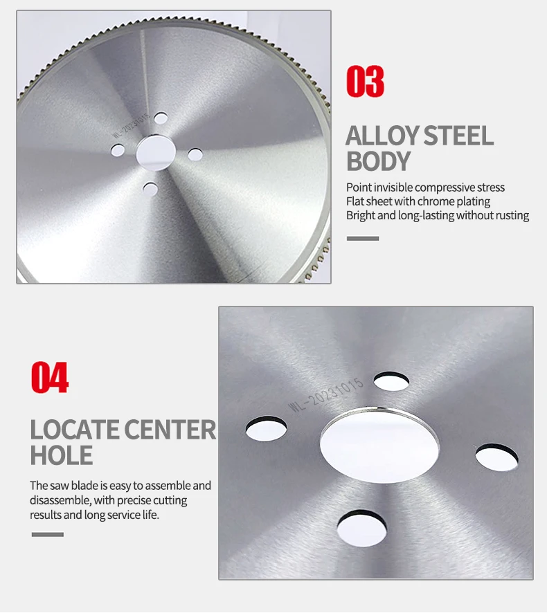 High Speed Circular Saw Machine with Special Cold Saw Blade