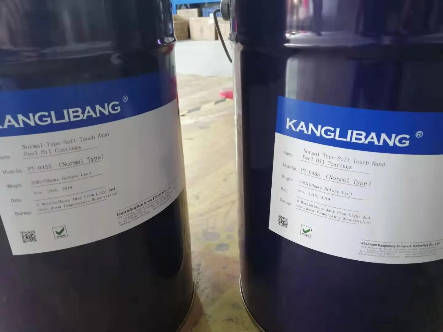soft touch oil coatings