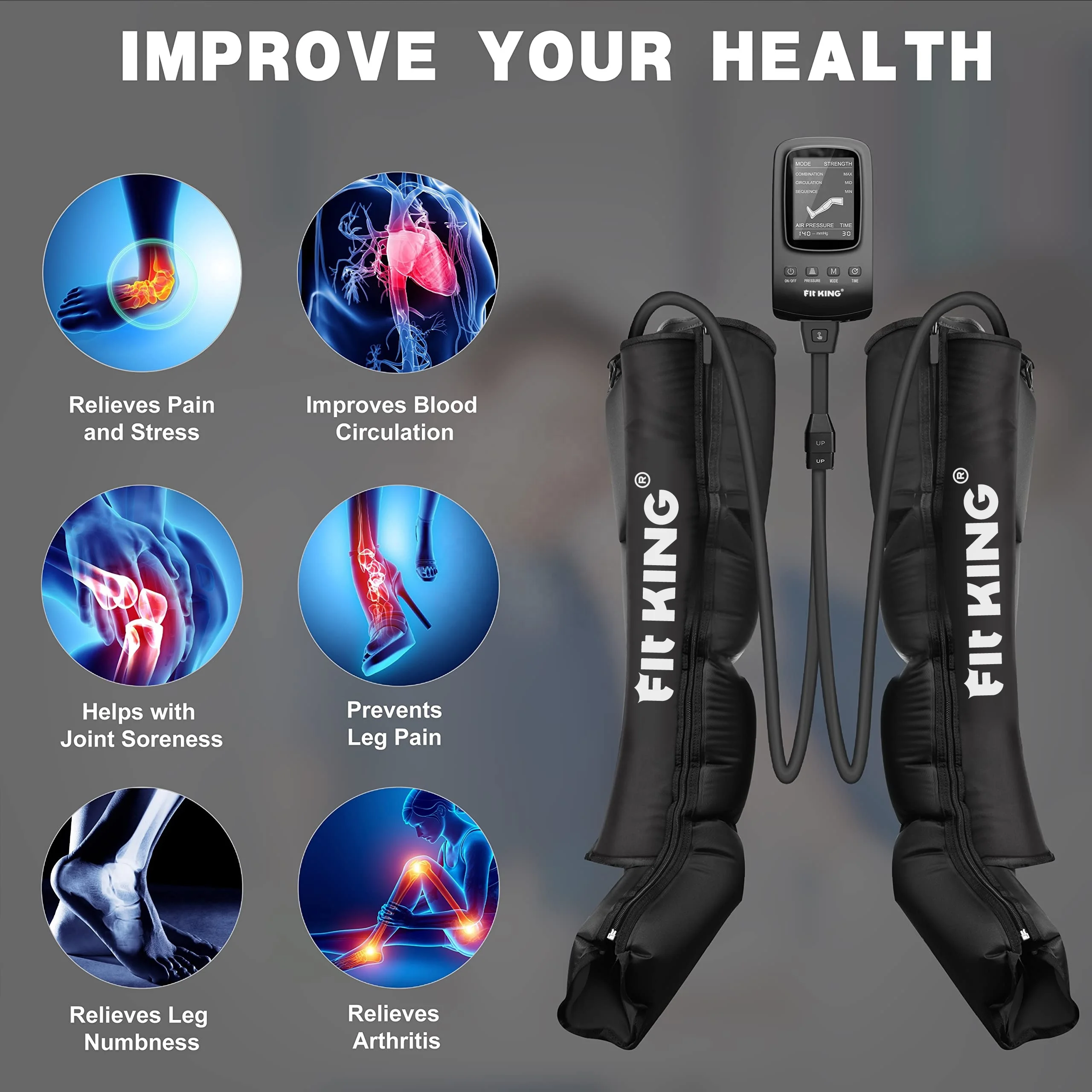 Compression Leg Recovery System Professional Sequential Compression 