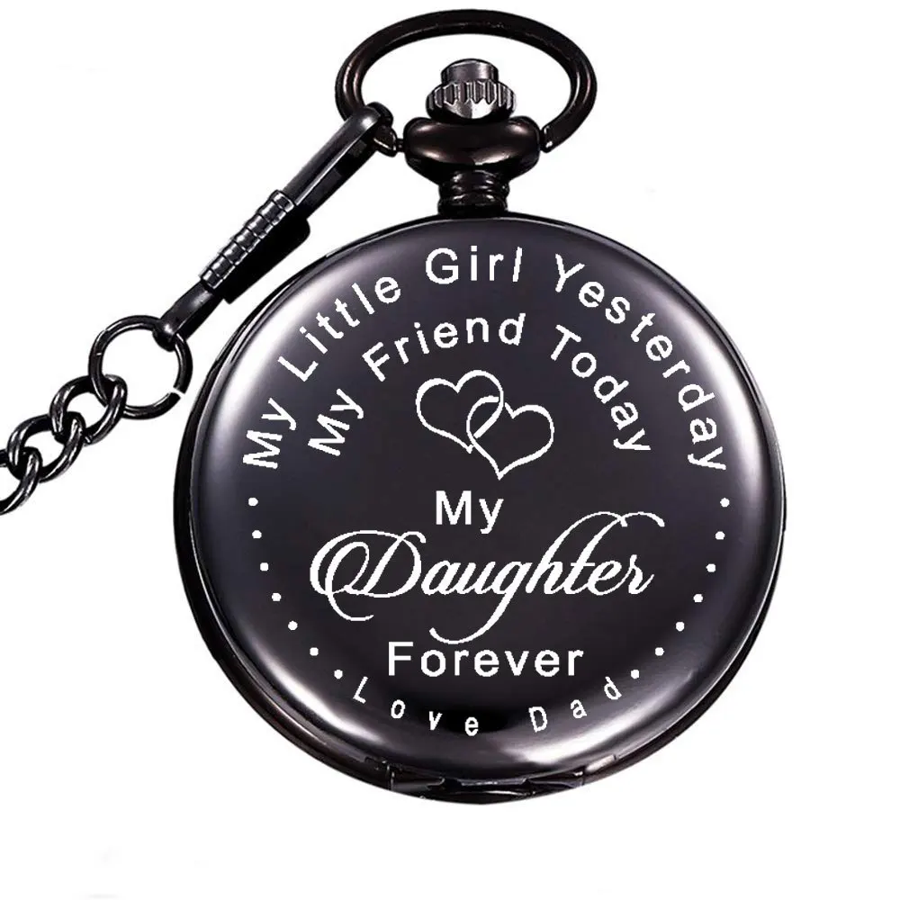 High Quality Carved Design Metal Clock Steampunk Pendant  display picture 1