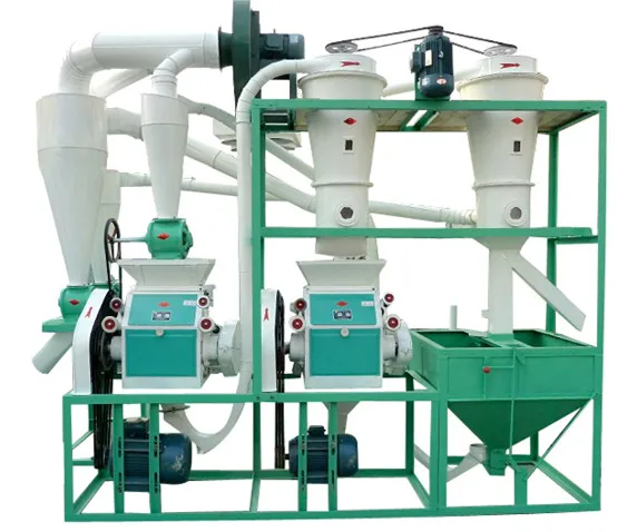High Production Output Roller Mill Oatmeal Machine Wheat Corn Maize Sorghum Flour Mill Oats Grinding Machine for Organic Farming