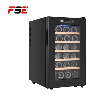 18 Bottle Single Zone Thermoelectric Small 46L Wine cooler
